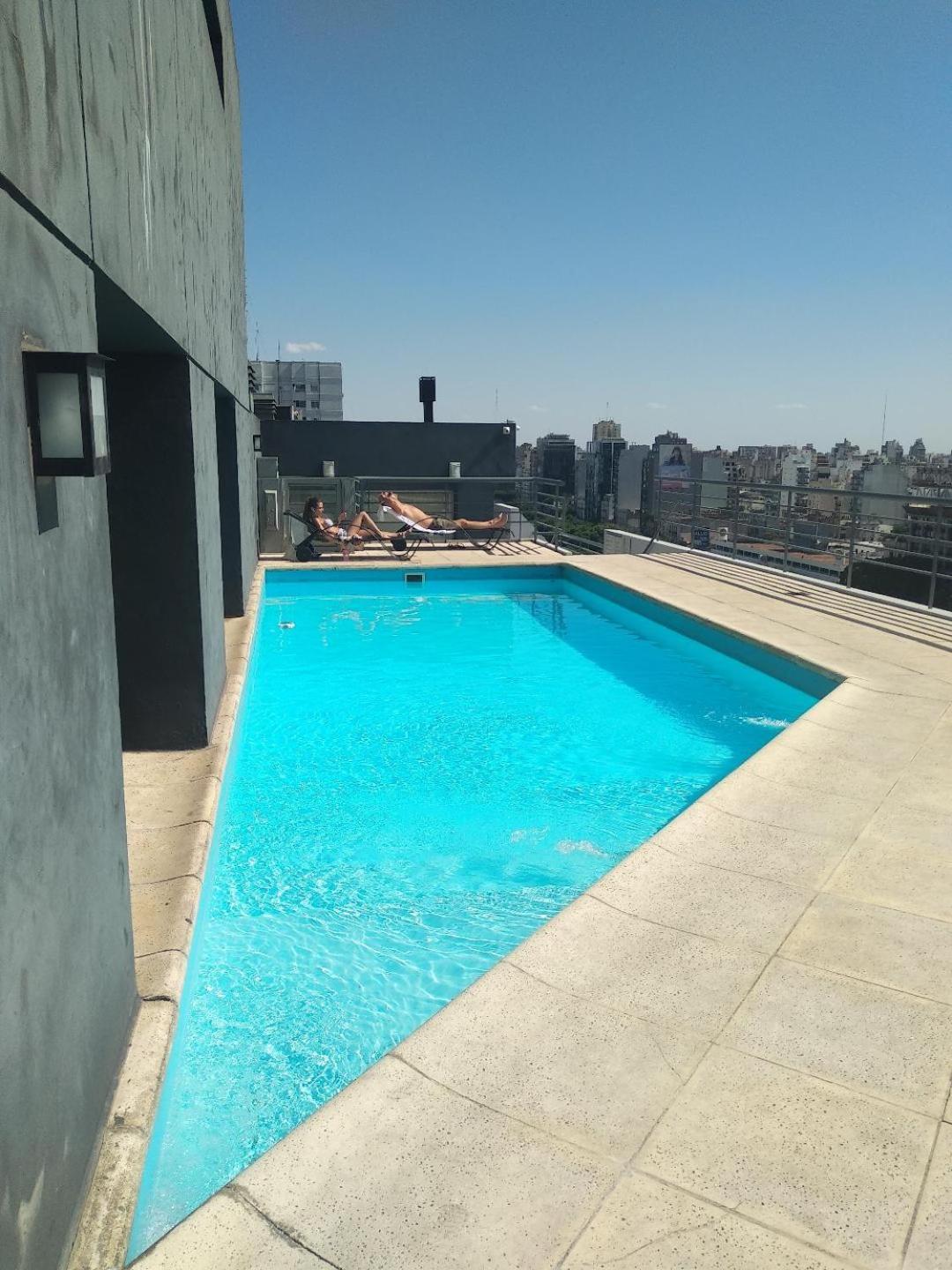 Apart 1013 Con Piscina Gimnasio Laundry Y Seguridad 24 Hs Buenos Aires Ngoại thất bức ảnh